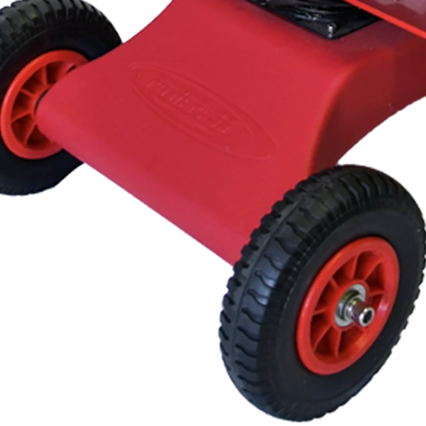POWAPASS wheel and portable base detail